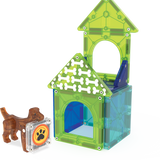 MAGNA-TILES - Klocki Magnetyczne Hamster Dog House 13 el.