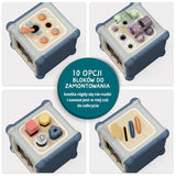 TOPBRIGHT - Kostka edukacyjna 10w1 Mistrz motoryki małej