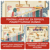 TOPBRIGHT - Labirynt magnetyczny Jaja dinozaura