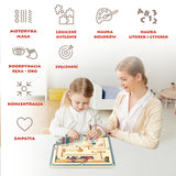 TOPBRIGHT - Labirynt magnetyczny Jaja dinozaura