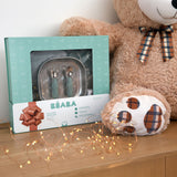 Beaba - Zestaw prezentowy First Meals 3w1, Sage green