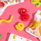 ChildGen - Naturalna ciastolina do zabawy, eko-pack 9 szt. Re-Fill Play Dough