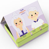 ChildGen - Zestaw kreatywny MODA - ubieranki i fryzury, 100% naturalna ciastolina i akcesoria