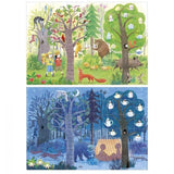 Londji - Dwustronne puzzle dla dzieci Dzień i Noc