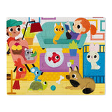 Janod - Puzzle sensoryczne 20 elementów Zwierzęta domowe