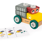 Janod - Samochód do składania Miś Brico ‘Kids 2+ Janod