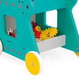 Janod - Wózek warsztat magnetyczny z narzędziami Robot Brico ‘Kids 18m+