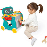 Janod - Wózek warsztat magnetyczny z narzędziami Robot Brico ‘Kids 18m+