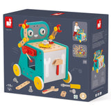 Janod - Wózek warsztat magnetyczny z narzędziami Robot Brico ‘Kids 18m+