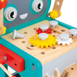 Janod - Wózek warsztat magnetyczny z narzędziami Robot Brico ‘Kids 18m+