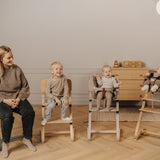 LEANDER - krzesełko do karmienia Louie™, dąb, naturalne