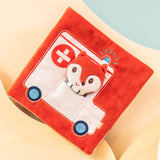 Lilliputiens - Książeczka aktywizująca z mini-pacynką Doktor Lisiczka Alice 12 m+