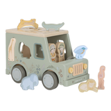 Little Dutch - Drewniany samochód sorter, safari friends