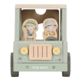Little Dutch - Drewniany samochód sorter, safari friends