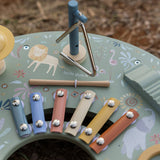 Little Dutch - Drewniany stolik muzyczny, safari friends