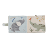 Little Dutch - Duża książeczka sensoryczna, safari friends