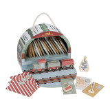 Little Dutch - Kalendarz adwentowy w walizeczce X-MAS