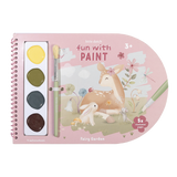 Little Dutch - Kolorowanka z farbami akwarelowymi, fairy garden
