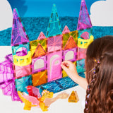 MAGNA-TILES - Klocki Magnetyczne Zamek DLX 48 el.