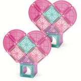 MAGNA-TILES - Klocki Magnetyczne Heart to Heart Travel 26 el.