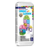 MAGNA-TILES - Klocki Magnetyczne Spring Garden Travel 24 el.