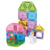 MAGNA-TILES - Klocki Magnetyczne Spring Garden Travel 24 el.