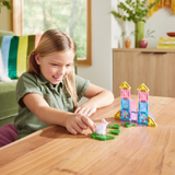 MAGNA-TILES - Klocki Magnetyczne Spring Garden Travel 24 el.