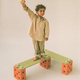 MODU - Balance Track, Burnt Orange / Dusty Green