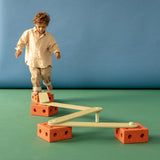 MODU - Balance Track, Burnt Orange / Dusty Green