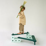 MODU - Balance Track, Ocean Mint / Forest Green