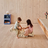 MODU - Dreamer set – Kreatywne klocki rozwijające motorykę dużą, Sand Grey / Honey Yellow