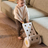 MODU - Dreamer set – Kreatywne klocki rozwijające motorykę dużą, Sand Grey / Honey Yellow