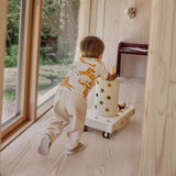 MODU - Dreamer set – Kreatywne klocki rozwijające motorykę dużą, Sand Grey / Honey Yellow