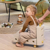 MODU - Explorer set - Kreatywne klocki rozwijające motorykę dużą, Sand Grey / Honey Yellow