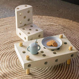 MODU - Explorer set - Kreatywne klocki rozwijające motorykę dużą, Sand Grey / Honey Yellow