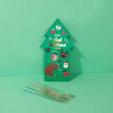 OMY - Naklejki na paznokcie dla dzieci Choinka - 200 sztuk