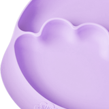 Nana's Manners - Talerz silikonowy z przyssawką PURPLE