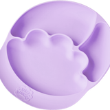 Nana's Manners - Talerz silikonowy z przyssawką PURPLE