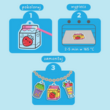 Tiger Tribe - Zawieszki do wypiekania, Urocze bransoletki