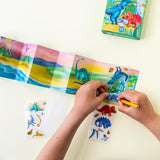 Tiger Tribe - Zestaw Artystyczny z Folią, Dinozaury