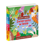 Zwierzęta w lesie. Akademia Mądrego Dziecka. Dotykam, zgaduję