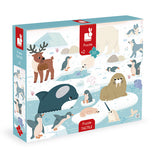 Janod - Puzzle sensoryczne dotykowe Kraina polarna