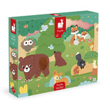 Janod - Puzzle sensoryczne dotykowe Las