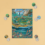 Londji - Puzzle kieszonkowe, dinozaury