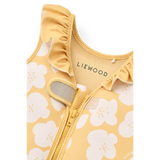 Liewood - Kamizelka do pływania Dove, Flower Lemon Yellow