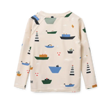 Liewood - Koszulka kąpielowa UV Noah, sailing/sandy