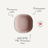 Mushie - Miseczki Square Blush 2 szt.
