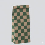 Maileg - Torebka na prezenty, zielona krata